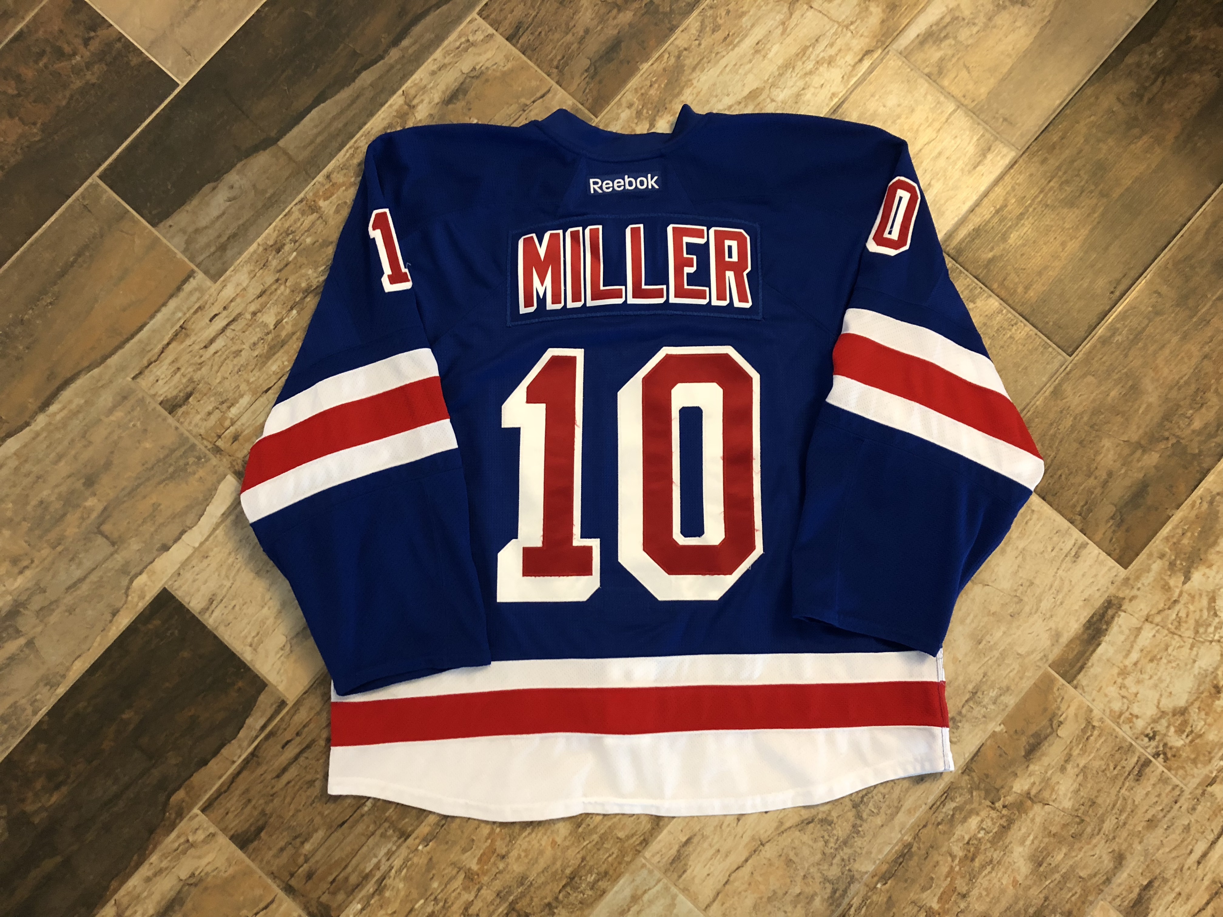 JT Miller #10 New York Rangers 2013-14 